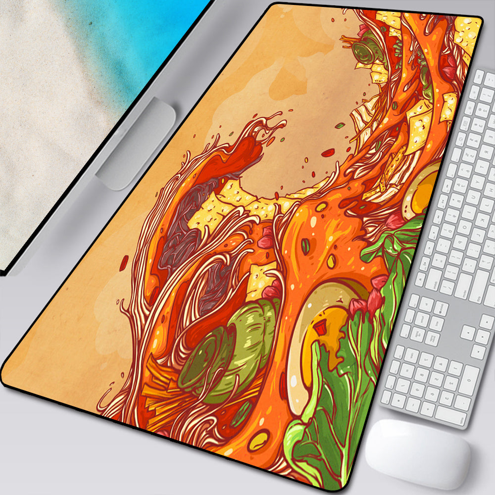 Natural Rubber Computer Overlock Mouse Pad