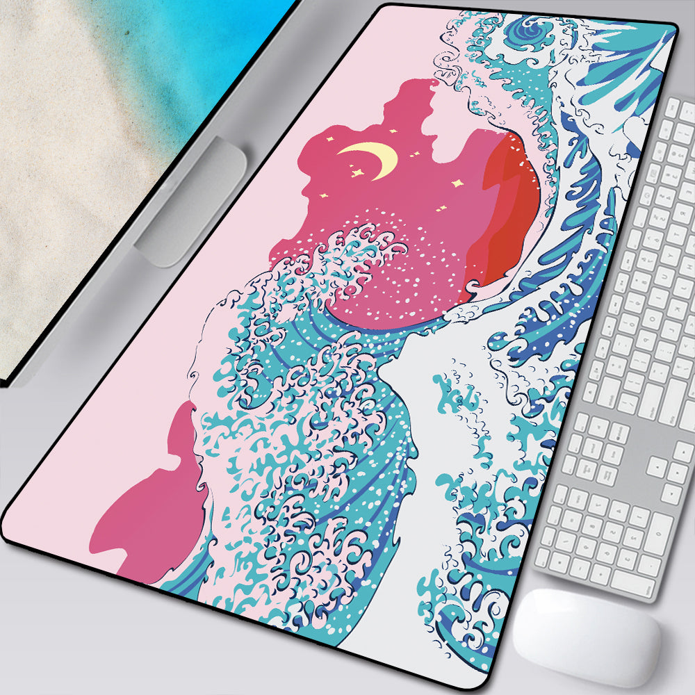 Natural Rubber Computer Overlock Mouse Pad