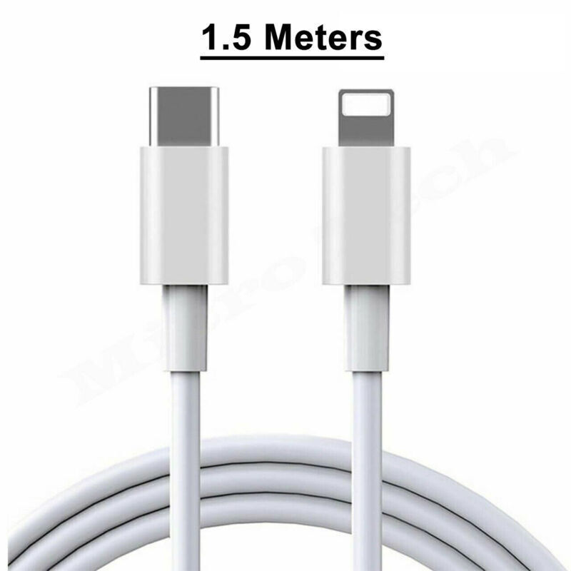 For I Phone 14 13 12 11 Pro Mini XR XS MAX Fast Charging USB-C PD Plug Charger Cable
