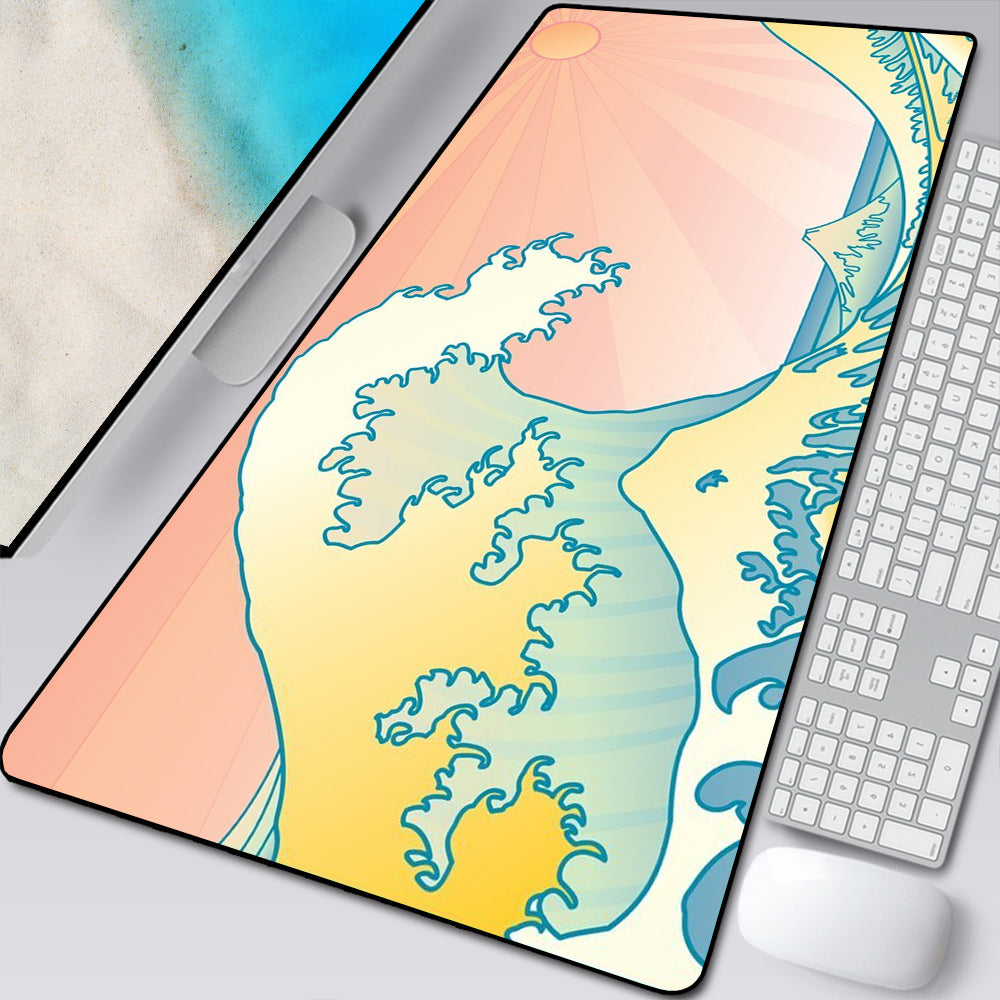 Natural Rubber Computer Overlock Mouse Pad