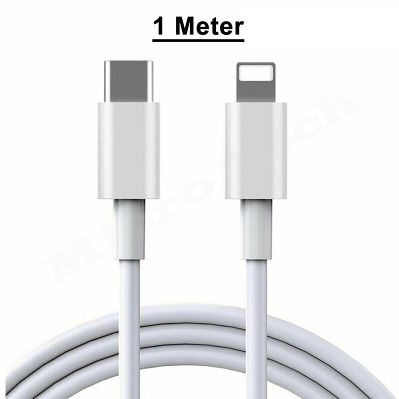 For I Phone 14 13 12 11 Pro Mini XR XS MAX Fast Charging USB-C PD Plug Charger Cable